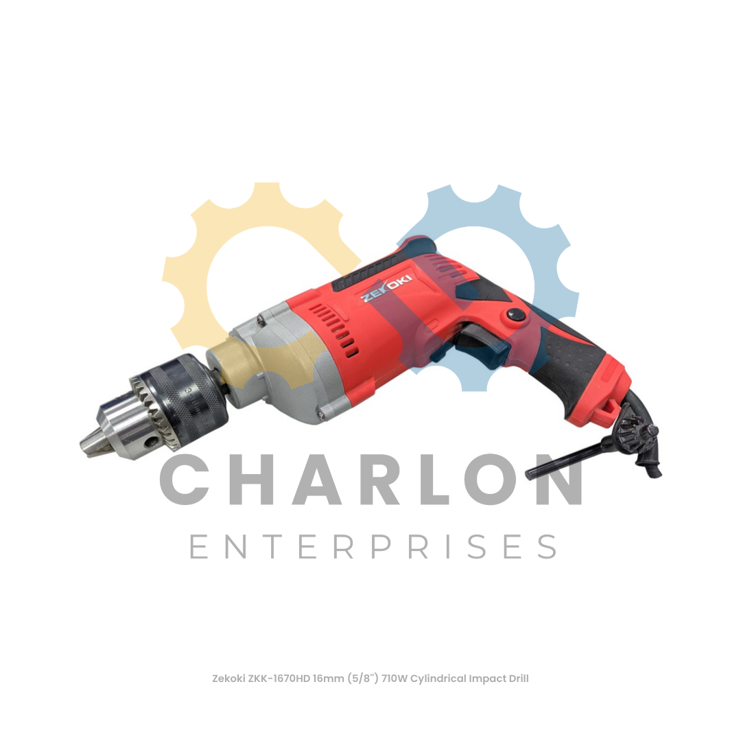 Zekoki ZKK-1670HD 16mm (5/8'') 710W Cylindrical Impact Drill