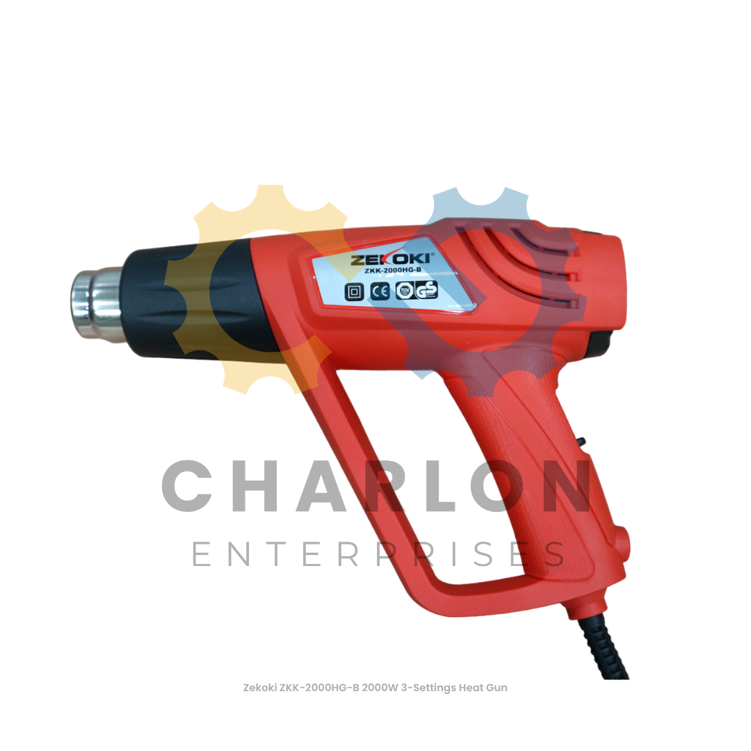 Zekoki ZKK-2000HG-B 2000W 3-Settings Heat Gun